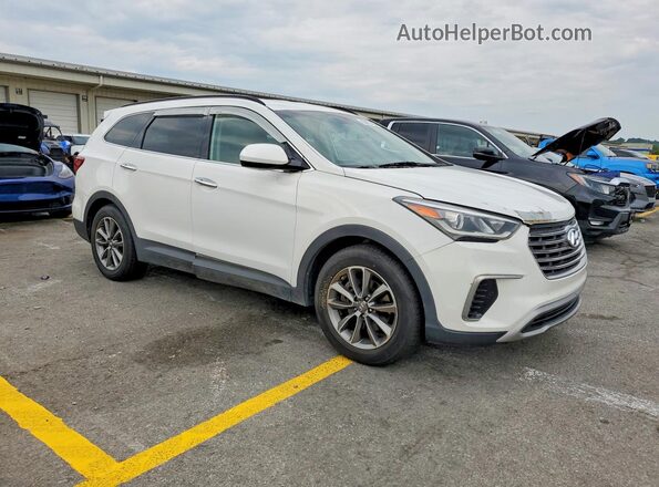 KM8SMDHFXHU178172 2017 HYUNDAI SANTA White წინა მარჯვენა