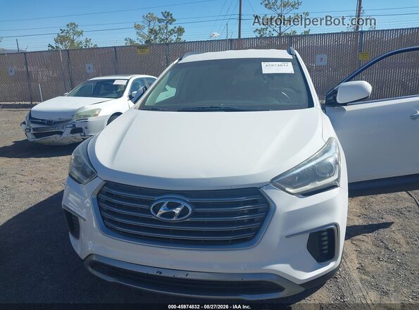 KM8SMDHFXJU269691 2018 HYUNDAI SANTA FE White Widok z przodu