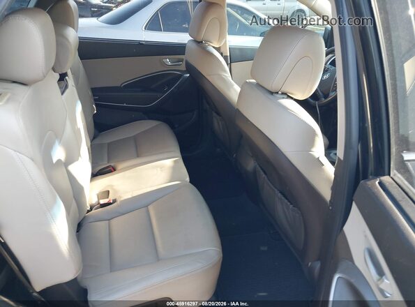 KM8SN4HF2HU234246 2017 HYUNDAI SANTA FE Black VIN კოდის სტიკერის ხედი