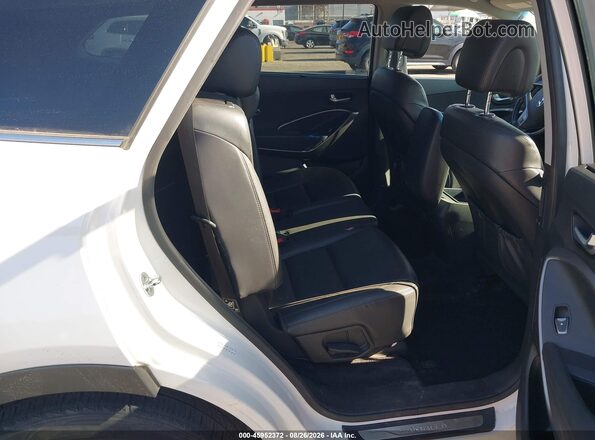 KM8SN4HF2JU289852 2018 HYUNDAI SANTA FE White Widok naklejki z numerem VIN