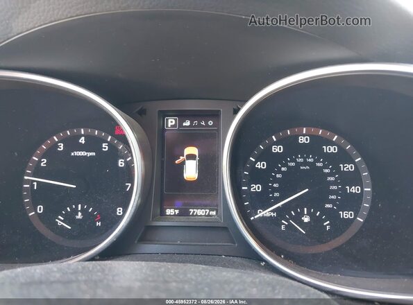 KM8SN4HF2JU289852 2018 HYUNDAI SANTA FE White Widok tylnych siedzeń