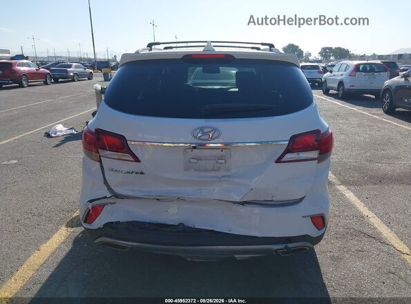 KM8SN4HF2JU289852 2018 HYUNDAI SANTA FE White 