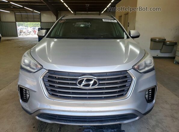 KM8SN4HF3KU306076 2019 HYUNDAI SANTA Silver Вид спереду