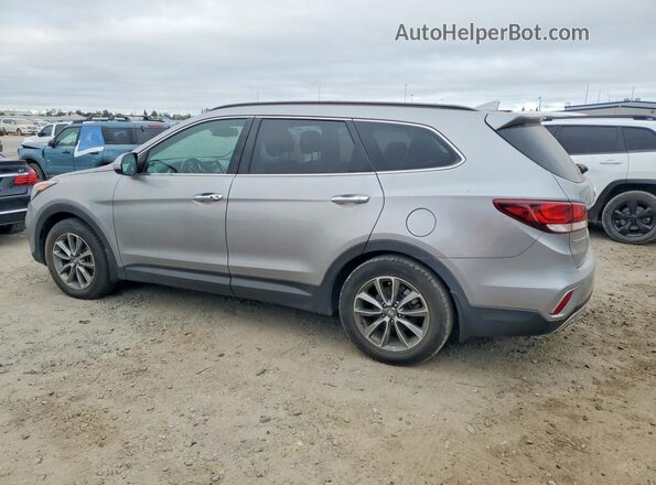 KM8SN4HFXJU264228 2018 HYUNDAI SANTA Silver Задня ліва чверть