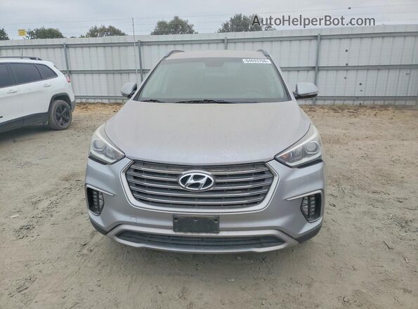 KM8SN4HFXJU264228 2018 HYUNDAI SANTA Silver Вид спереду