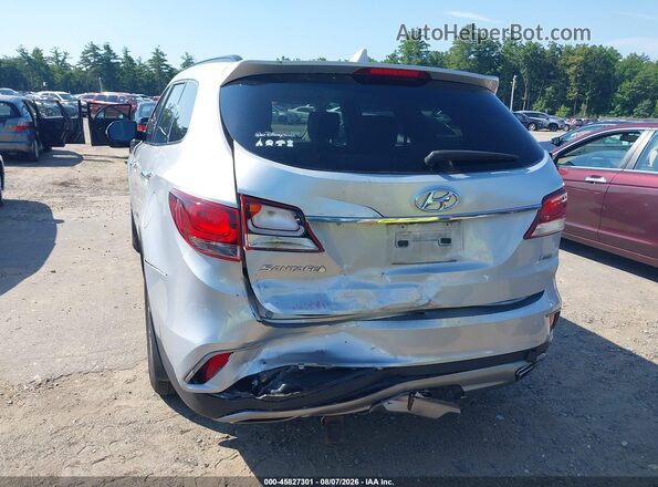 KM8SNDHF3HU206777 2017 HYUNDAI SANTA FE Серебряный Вид спереди