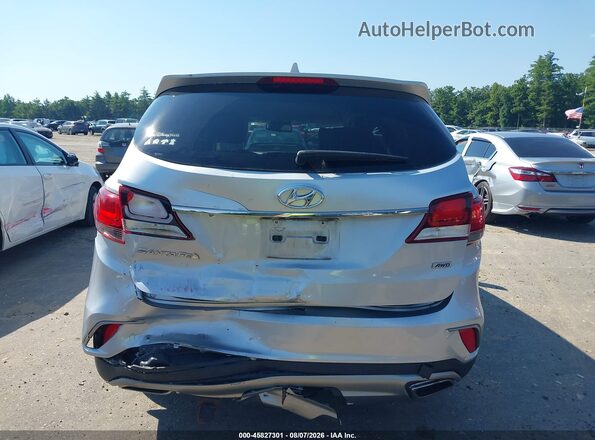 KM8SNDHF3HU206777 2017 HYUNDAI SANTA FE Серебряный 