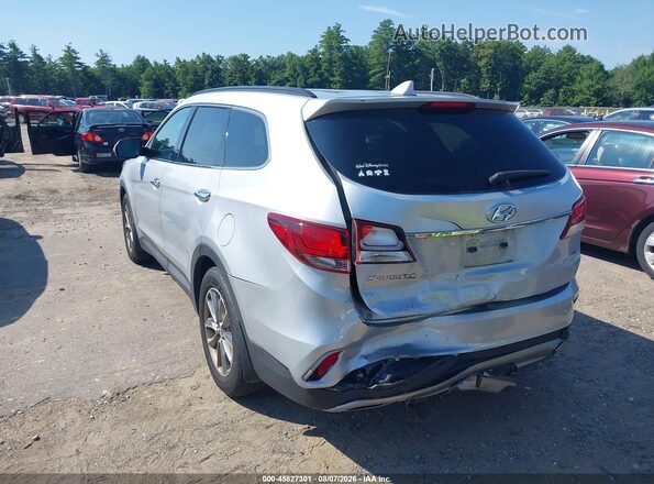 KM8SNDHF3HU206777 2017 HYUNDAI SANTA FE Серебряный 