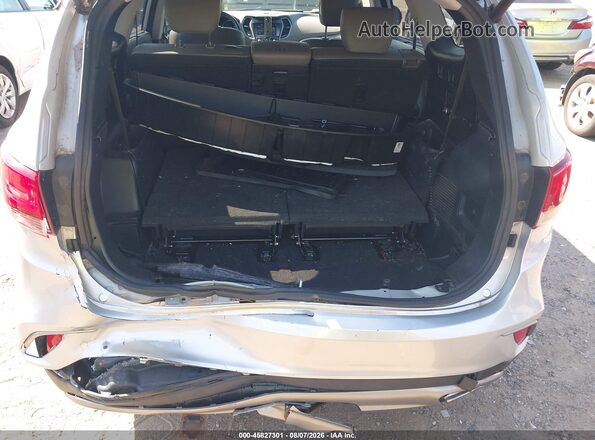 KM8SNDHF3HU206777 2017 HYUNDAI SANTA FE Серебряный 
