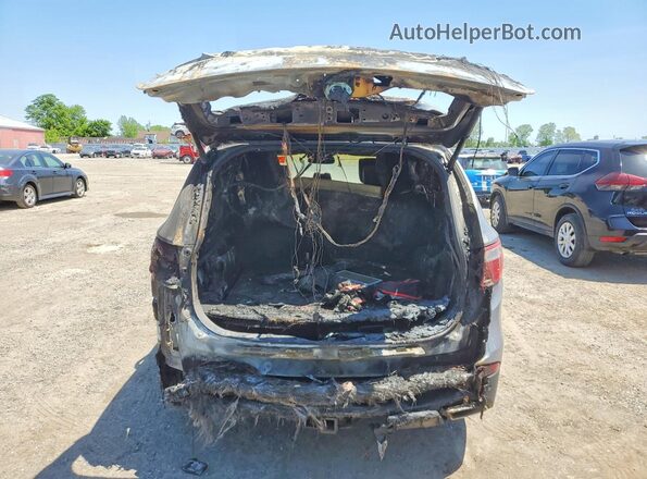 KM8SNDHF5GU159508 2016 HYUNDAI SANTA Серебряный Вид сзади