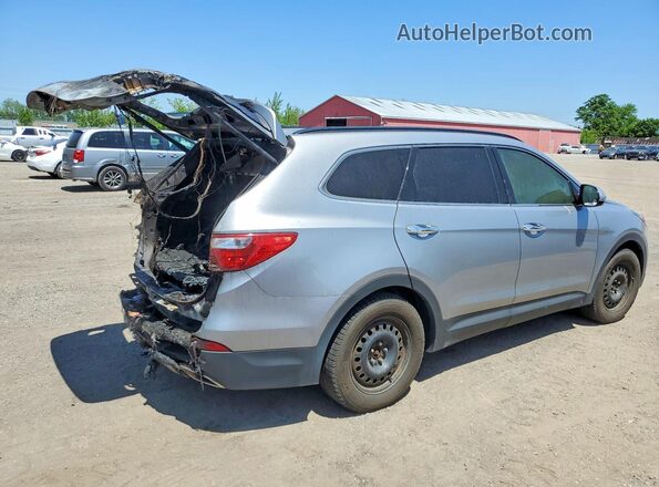 KM8SNDHF5GU159508 2016 HYUNDAI SANTA Серебряный Задняя правая четверть