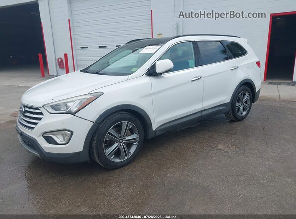 KM8SR4HF0GU132284 2016 HYUNDAI SANTA FE White Front left