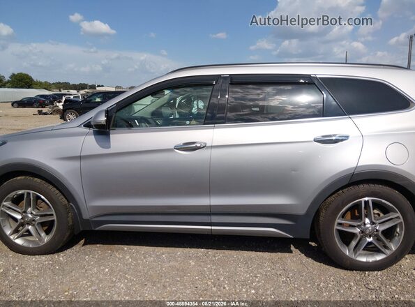 KM8SR4HF2HU211067 2017 HYUNDAI SANTA FE Серебряный Панорамный вид салона 360°