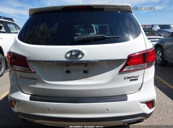 KM8SR4HF2HU235062 2017 HYUNDAI SANTA FE Белый 