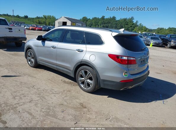 KM8SR4HF3GU159642 2016 HYUNDAI SANTA FE Silver Հետևի ձախ