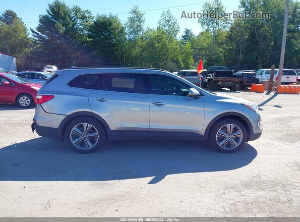 KM8SR4HF3GU159642 2016 HYUNDAI SANTA FE Silver Սալոնի հետևի տեսք