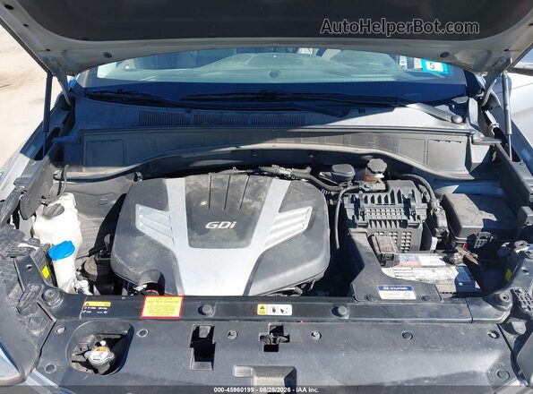 KM8SR4HF3GU159642 2016 HYUNDAI SANTA FE Silver Հետևի տեսք