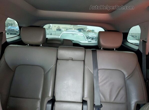 KM8SR4HF3HU235331 2017 HYUNDAI SANTA Синий Вид задних сидений