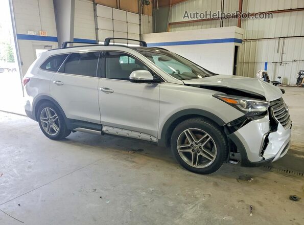 KM8SR4HF3HU256860 2017 HYUNDAI SANTA Silver Առջևի աջ