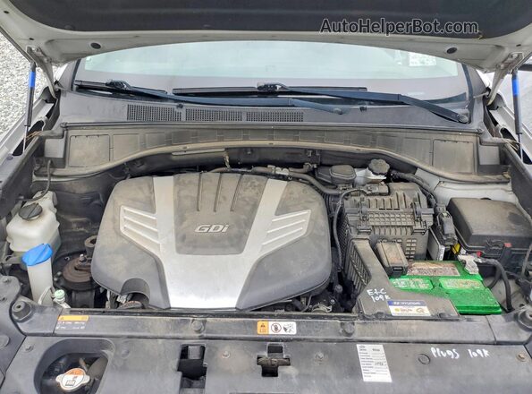 KM8SRDHF0HU187237 2017 HYUNDAI SANTA Silver Vista interior trasera