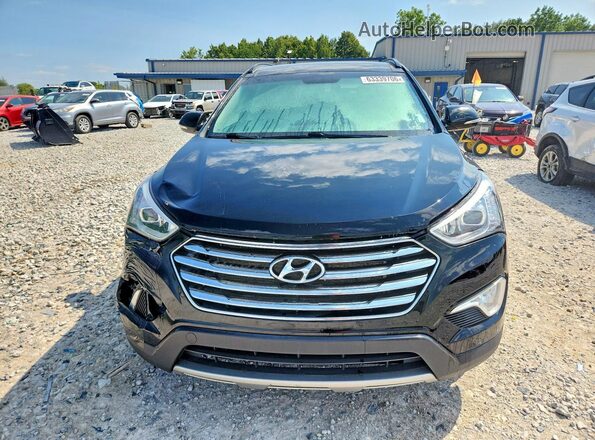 KM8SRDHF2GU137471 2016 HYUNDAI SANTA Black Vista frontal