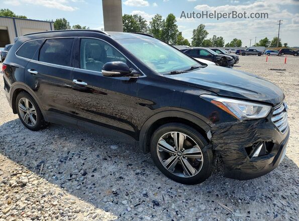 KM8SRDHF2GU137471 2016 HYUNDAI SANTA Black Delantero derecho