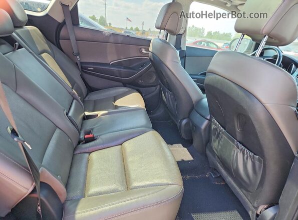 KM8SRDHF2GU137471 2016 HYUNDAI SANTA Black Vista interior trasera