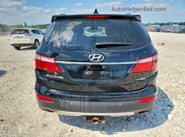 KM8SRDHF2GU137471 2016 HYUNDAI SANTA Black Vista trasera