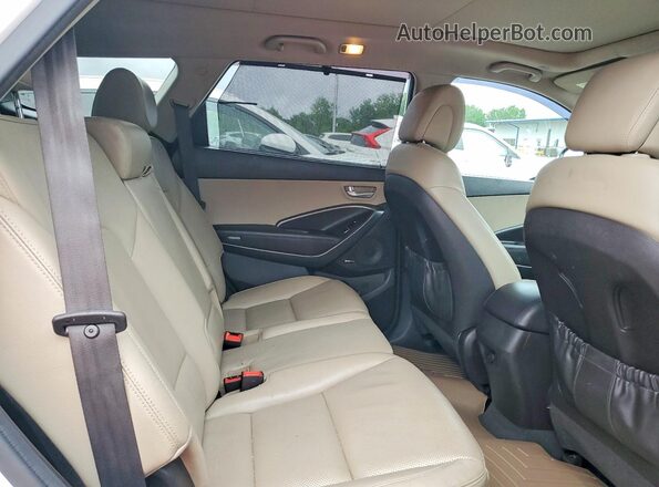 KM8SRDHF2GU140127 2016 HYUNDAI SANTA White Vista interior trasera