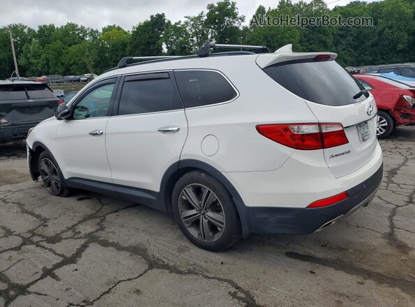 KM8SRDHF2GU140127 2016 HYUNDAI SANTA White Trasero izquierdo