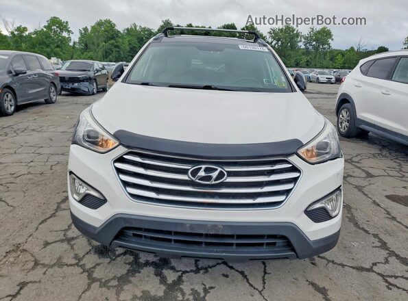 KM8SRDHF2GU140127 2016 HYUNDAI SANTA White Vista frontal