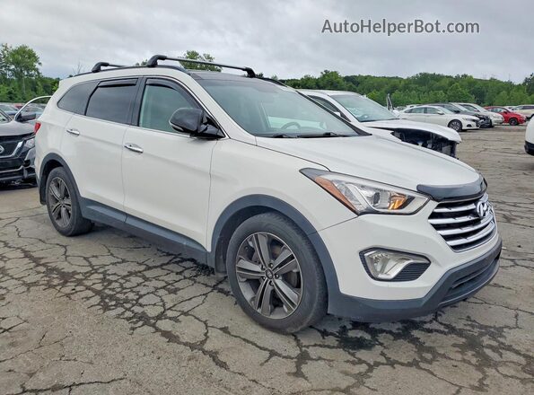 KM8SRDHF2GU140127 2016 HYUNDAI SANTA White Delantero derecho