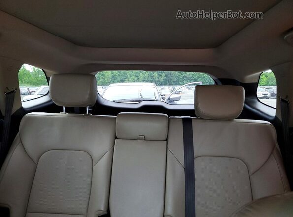 KM8SRDHF2GU140127 2016 HYUNDAI SANTA White Vista de los asientos traseros