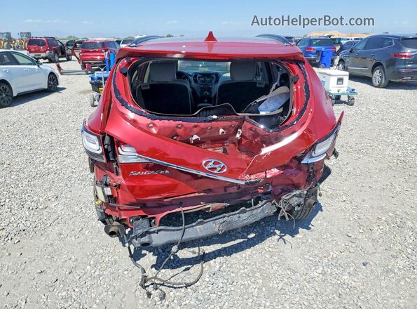 KM8SRDHF2JU258556 2018 HYUNDAI SANTA Red Vista trasera