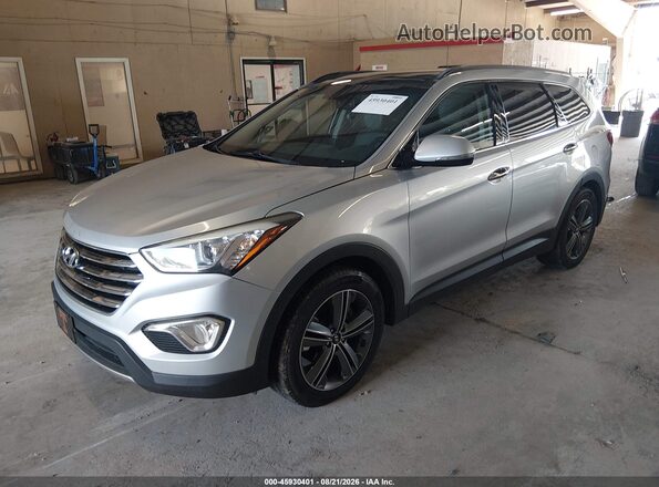 KM8SRDHF5GU139151 2016 HYUNDAI SANTA FE Silver Передня ліва чверть