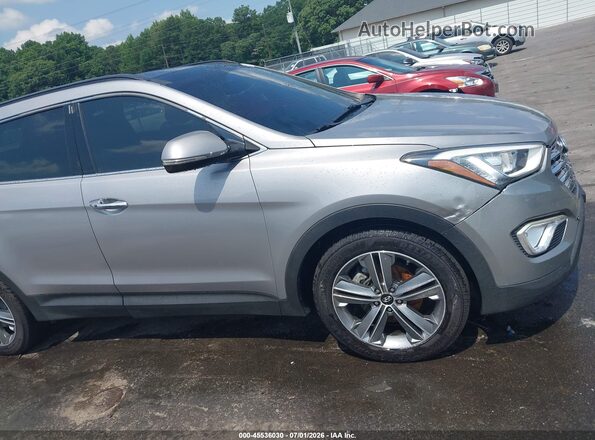 KM8SRDHF6GU132855 2016 HYUNDAI SANTA FE Серый Вид задней части салона