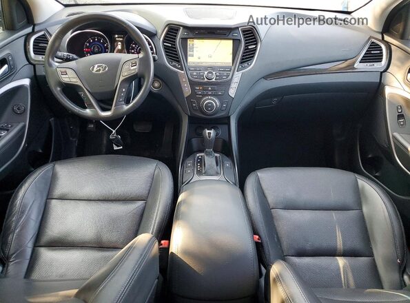 KM8SRDHF8GU139726 2016 HYUNDAI SANTA White Widok deski rozdzielczej