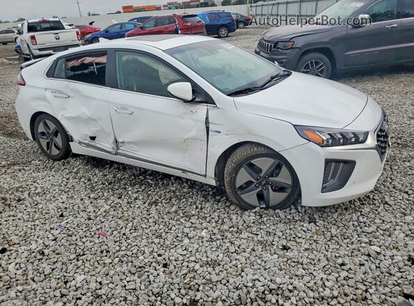 KMHC05LC0LU212180 2020 HYUNDAI IONIQ White Delantero derecho
