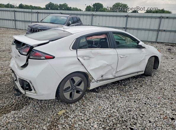 KMHC05LC0LU212180 2020 HYUNDAI IONIQ White Trasero derecho