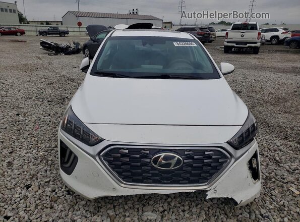 KMHC05LC0LU212180 2020 HYUNDAI IONIQ White Vista frontal