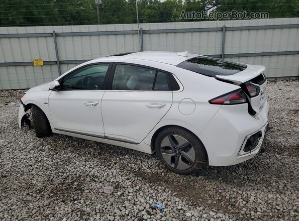 KMHC05LC0LU212180 2020 HYUNDAI IONIQ White Trasero izquierdo