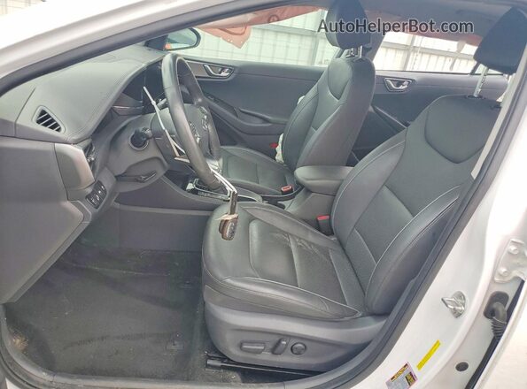 KMHC05LC0LU212180 2020 HYUNDAI IONIQ White Vista interior delantera