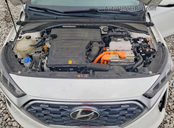 KMHC05LC0LU212180 2020 HYUNDAI IONIQ White Vista interior trasera