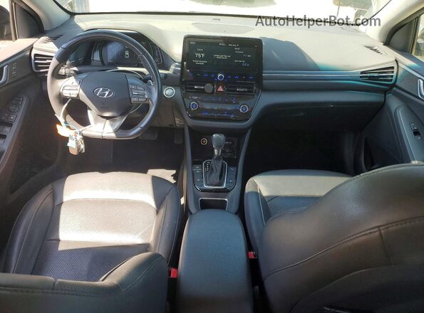 KMHC05LC0LU234311 2020 HYUNDAI IONIQ Black Առջևի վահանակի տեսք