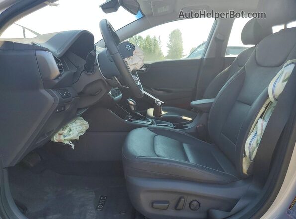 KMHC05LC1LU196670 2020 HYUNDAI IONIQ Silver Widok wnętrza z przodu