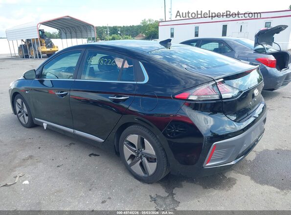 KMHC05LC1LU208610 2020 HYUNDAI IONIQ HYBRID Black Trasero izquierdo
