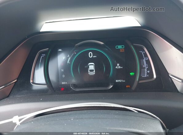 KMHC05LC1LU208610 2020 HYUNDAI IONIQ HYBRID Black Vista de los asientos traseros