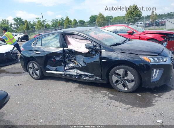 KMHC05LC1LU208610 2020 HYUNDAI IONIQ HYBRID Black Vista interior trasera