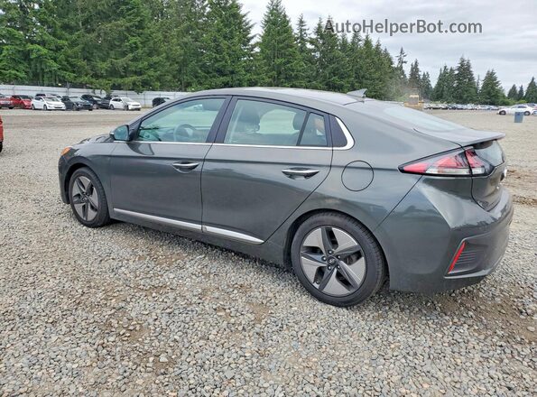 KMHC05LC3MU250360 2021 HYUNDAI IONIQ Gray Rear left