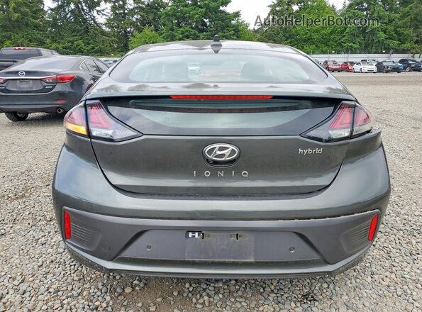 KMHC05LC3MU250360 2021 HYUNDAI IONIQ Gray Rear view